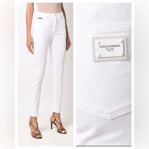 NEW Dolce & Gabbana Audrey fit jeans  size 42 $399